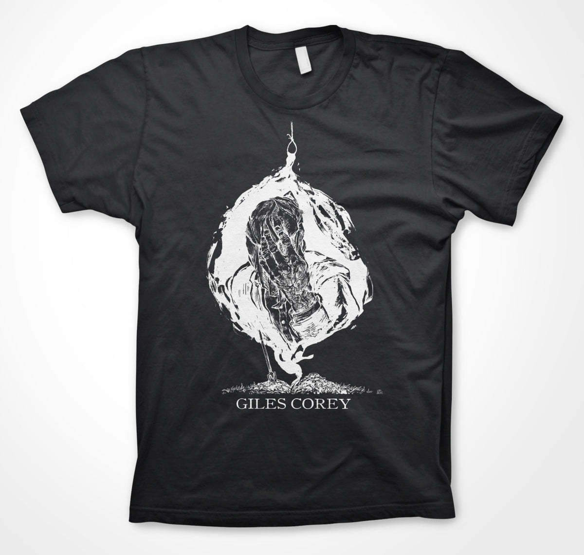 Giles Corey Grave T-Shirt - Black